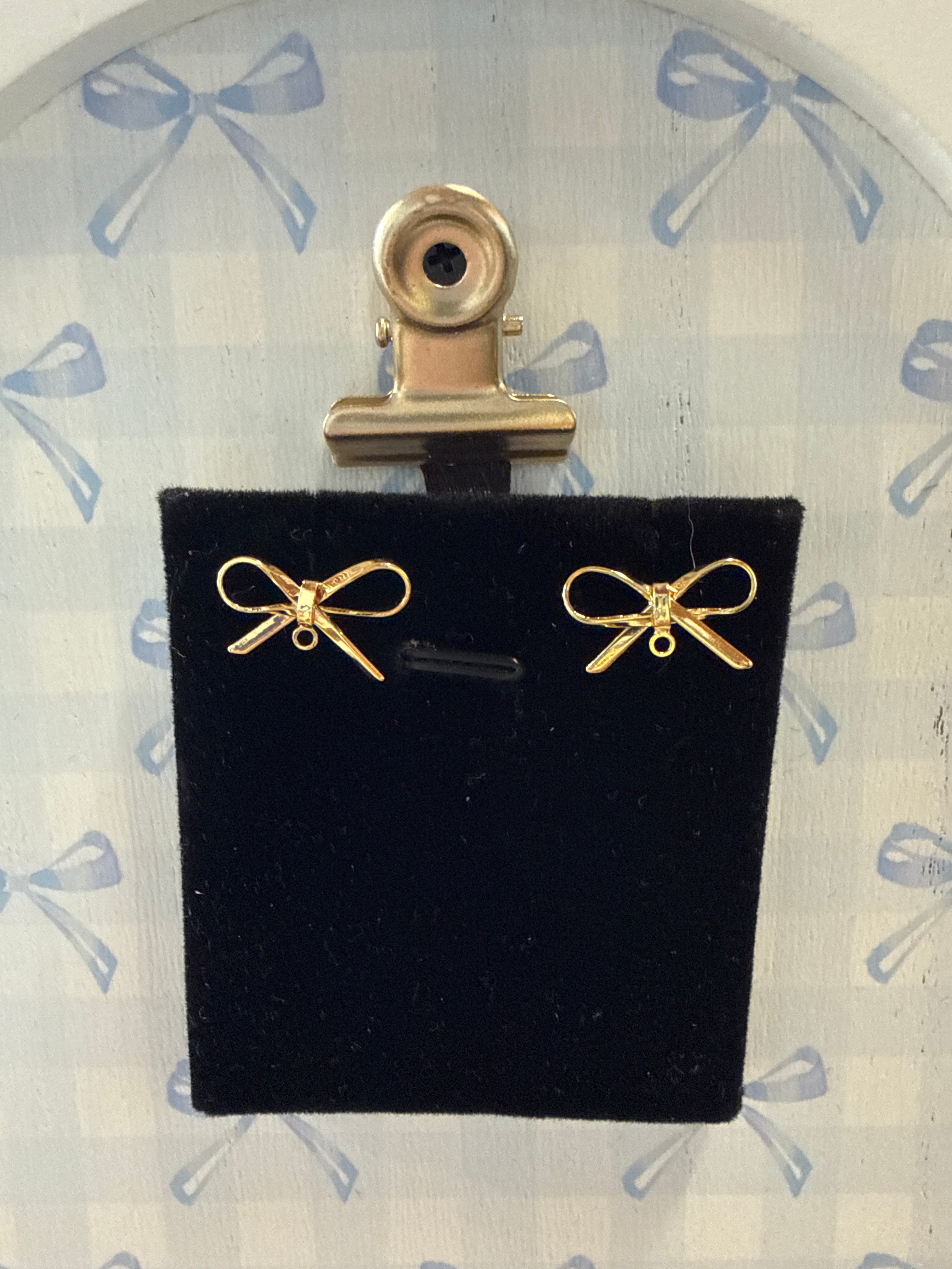GPE-307: Golden Bow Dangles